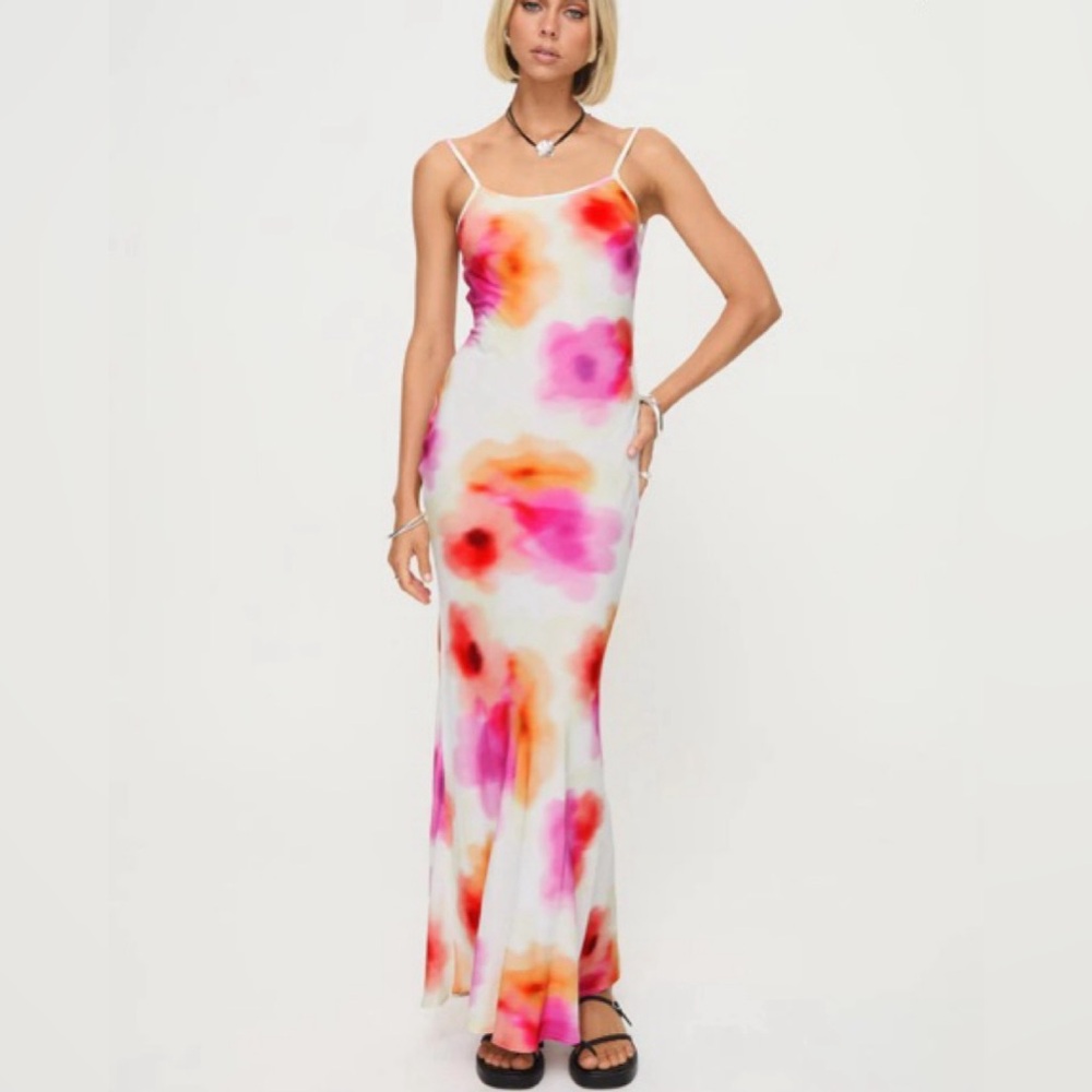 Floral Print Maxi Dress